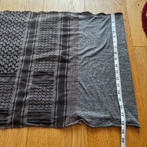 CODELLO Gray and Cream Multi- Patterned TUBE Infinity Scarf - Picture 7 of 13